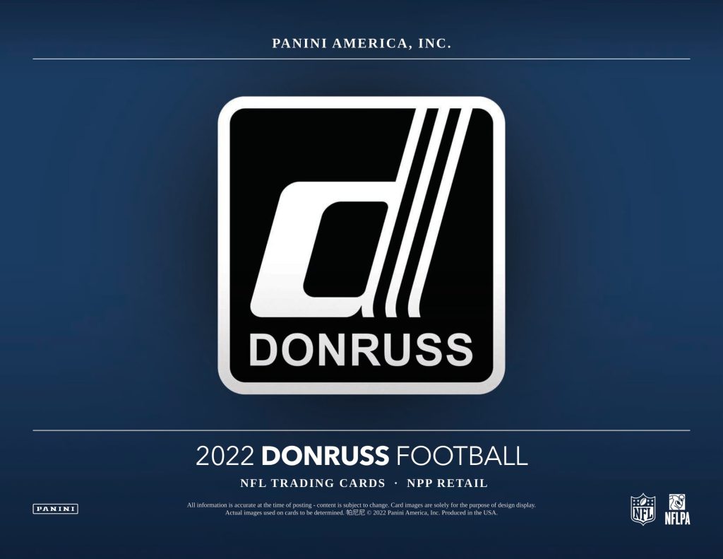NFL 2022 PANINI DONRUSS FOOTBALL FAT PACK