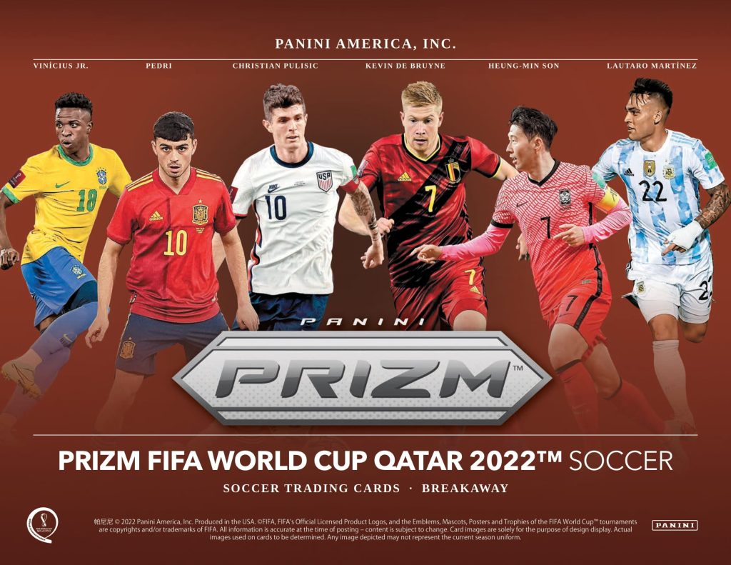 2022 PANINI PRIZM FIFA WORLD CUP QATAR SOCCER BREAKAWAY