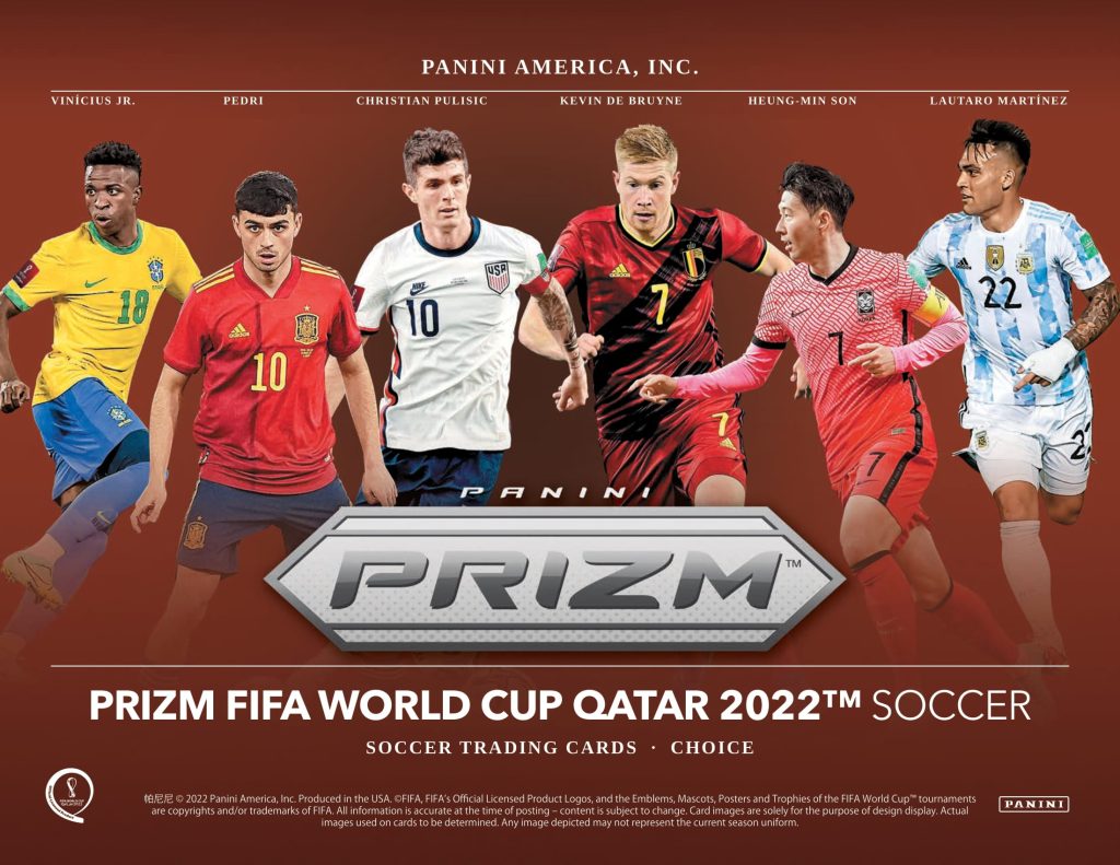 2022 PANINI PRIZM FIFA WORLD CUP QATAR SOCCER CHOICE