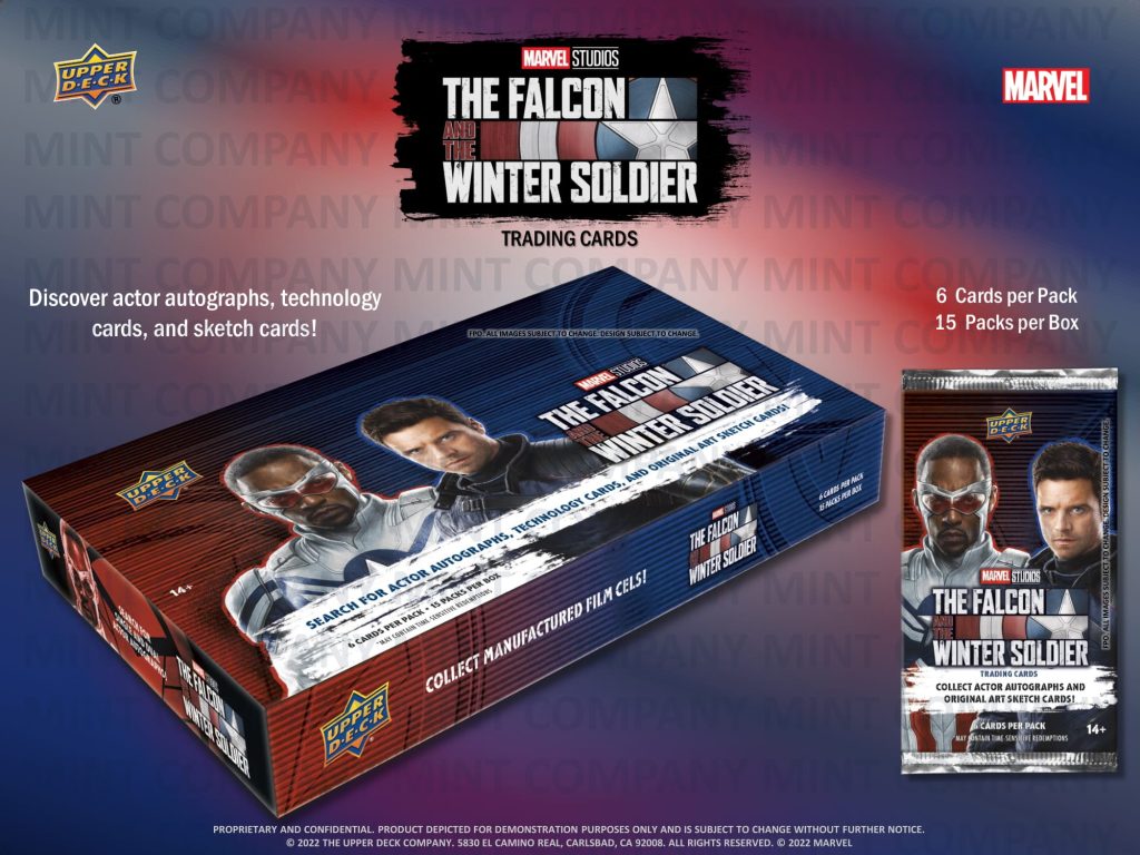 2022 UPPER DECK MARVEL STUDIOS The Falcon and the Winter Soldier HOBBY