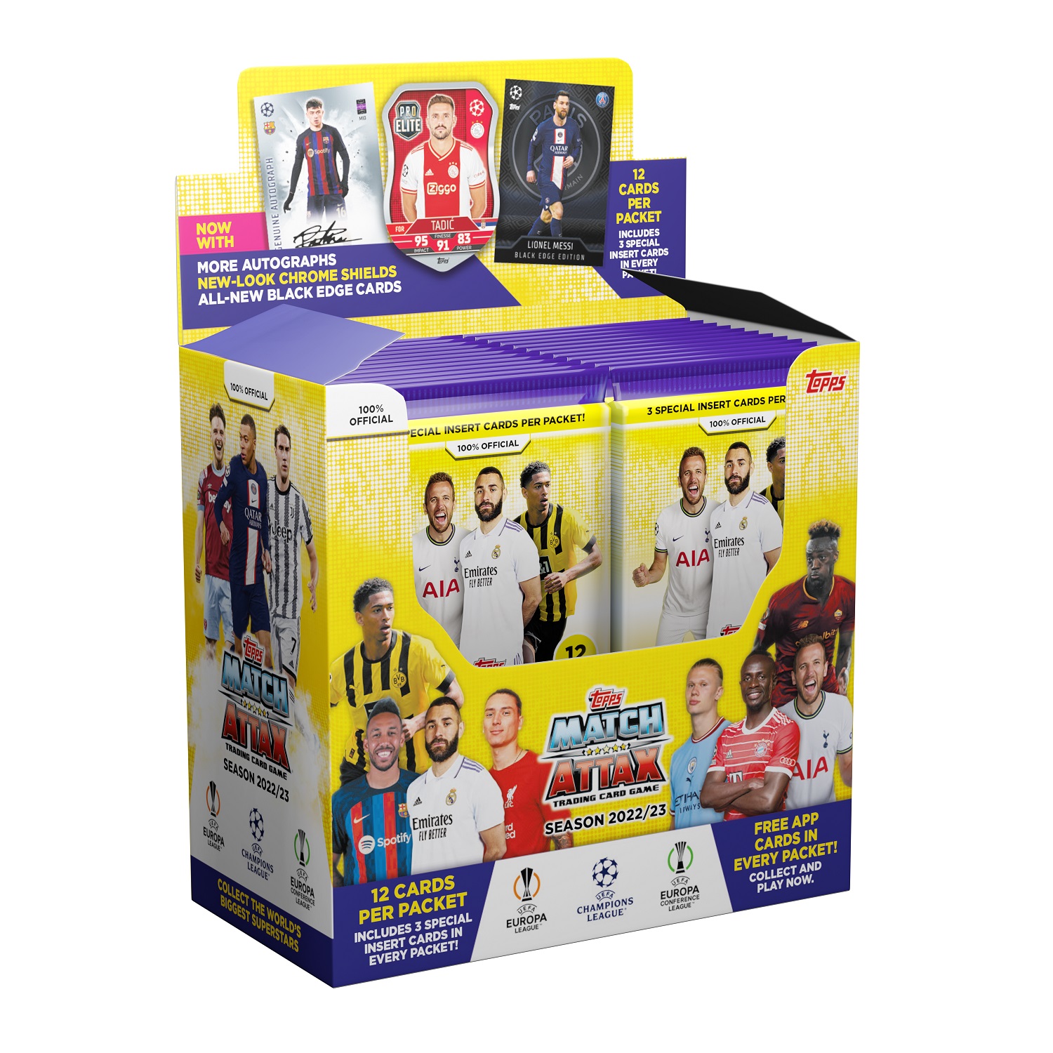 ⚽ 2022/23 TOPPS MATCH ATTAX UEFA LEAGUE SOCCER FULL BOX【製品情報 ...