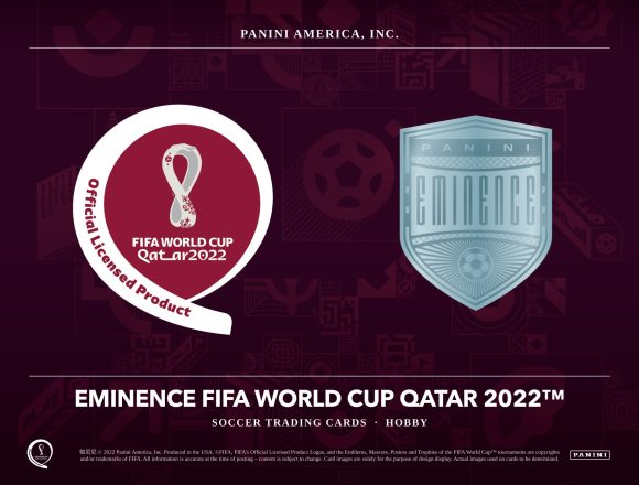 PANINI 2022 EMINENCE FIFA WORLD CUP QATAR HOBBY