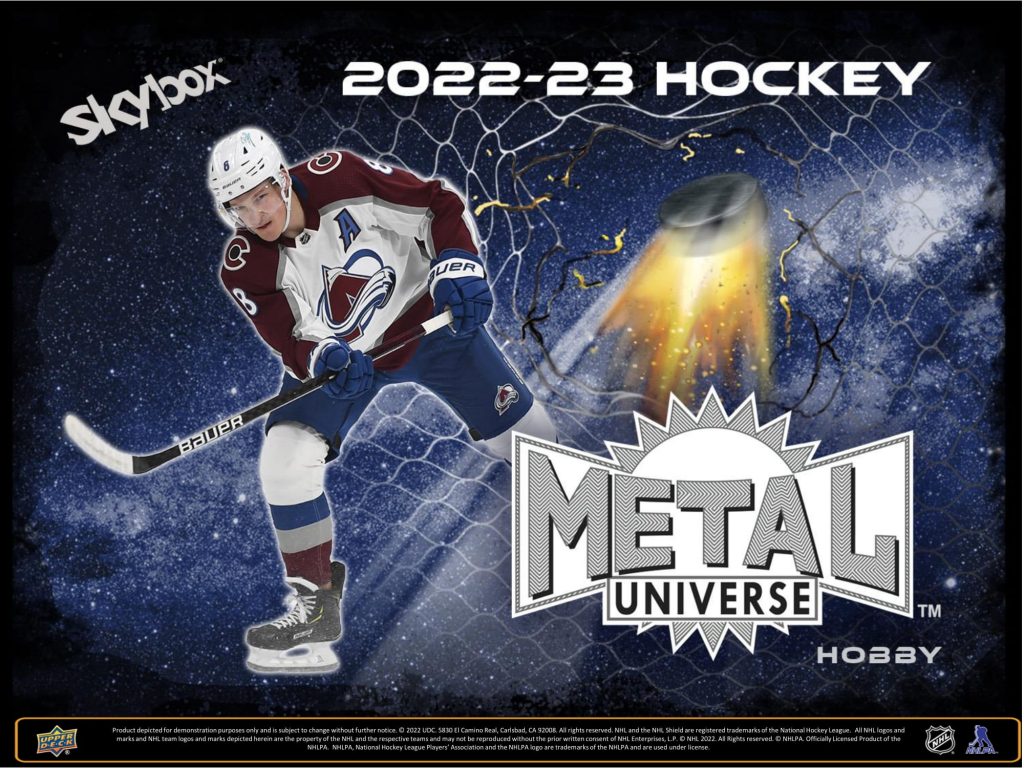 NHL 2022-23 UPPER DECK SKYBOX METAL UNIVERSE HOBBY