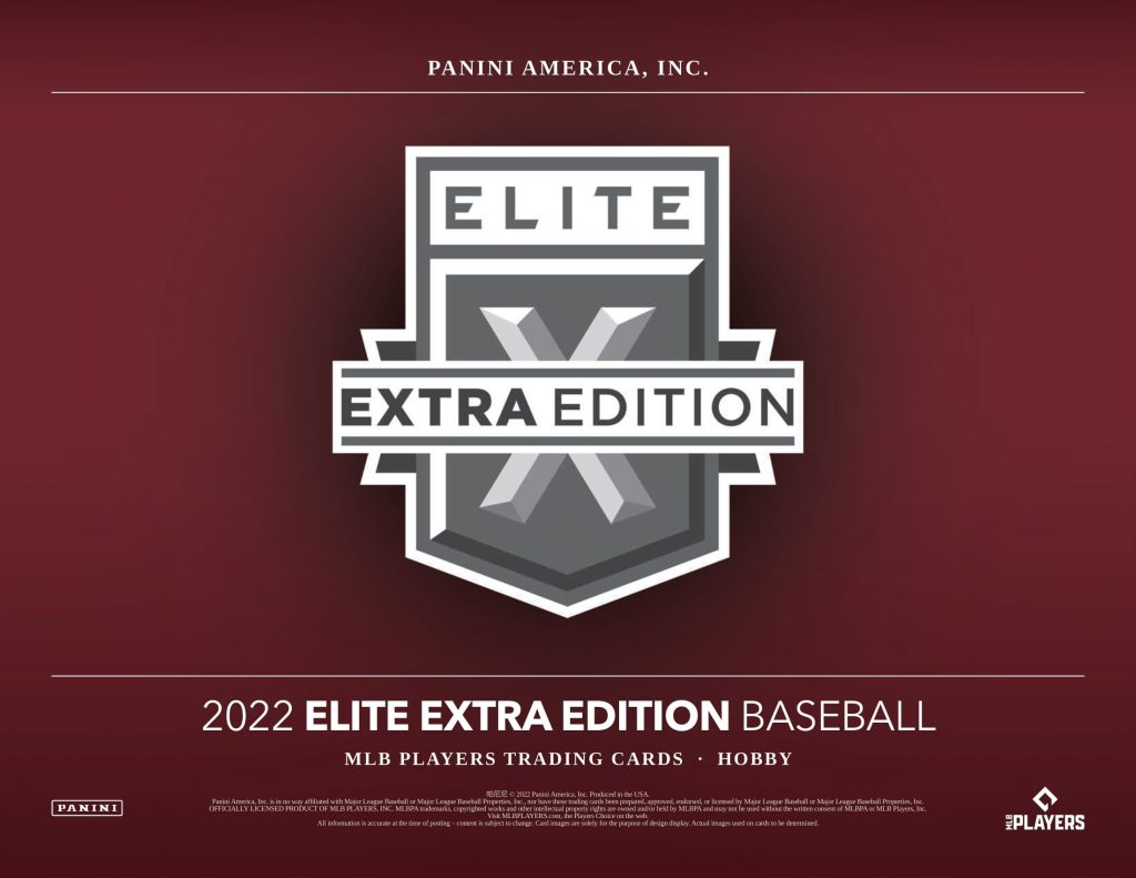 2022 PANINI ELITE EXTRA EDITION BASEBALL HOBBY