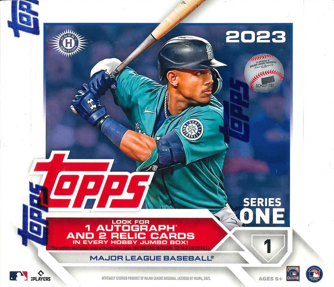 ⚾ MLB 2023 TOPPS SERIES 1 JUMBO【製品情報】 | Trading Card Journal