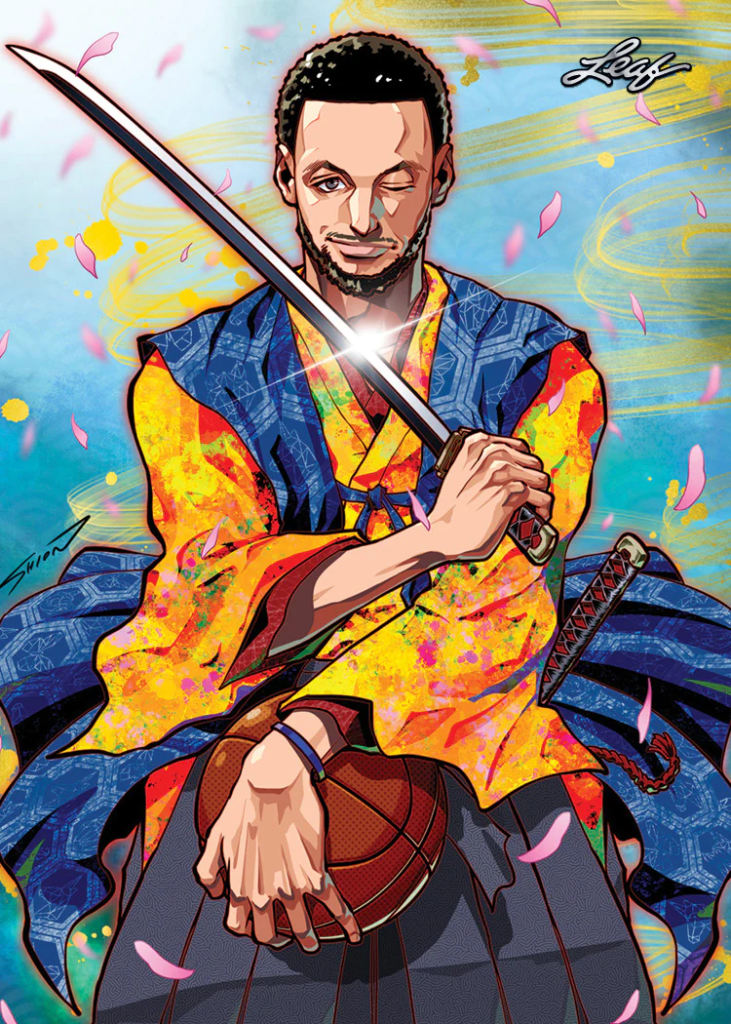 2023 LEAF METAL ANIME NATION STEPHEN CURRY