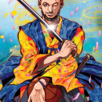 2023 LEAF METAL ANIME NATION STEPHEN CURRY