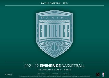 NBA 2021-22 PANINI EMINENCE BASKETBALL HOBBY