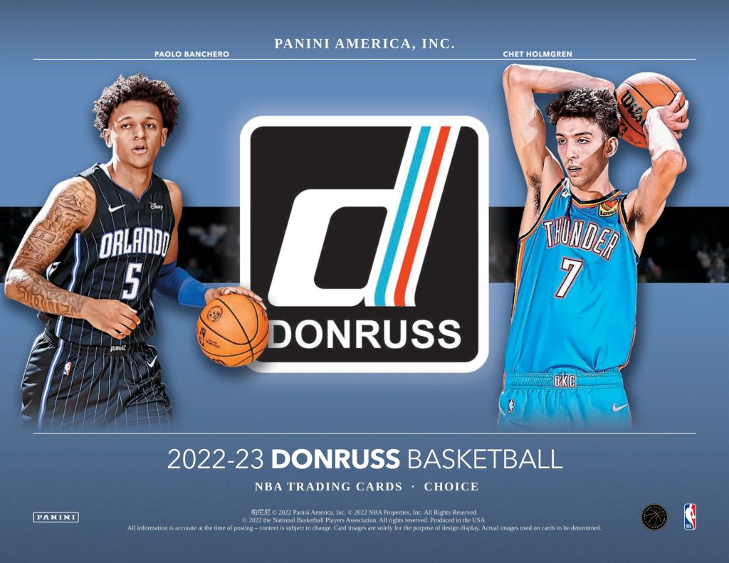 NBA 2022-23 PANINI DONRUSS BASKETBALL CHOICE