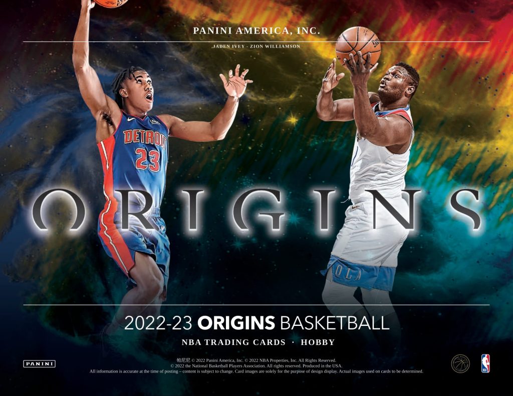 NBA 2022-23 PANINI ORIGINS BASKETBALL HOBBY
