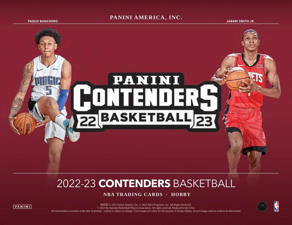 NBA 2022-23 PANINI CONTENDERS BASKETBALL HOBBY