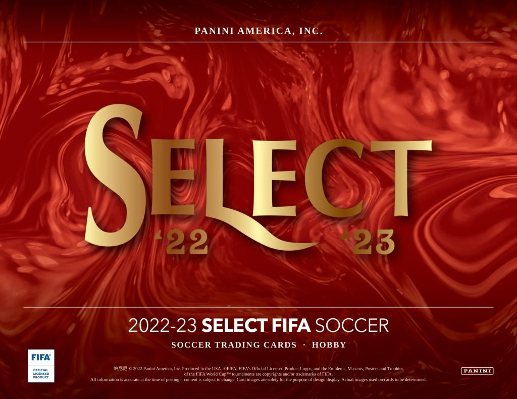 2022-23 PANINI SELECT FIFA SOCCER HOBBY