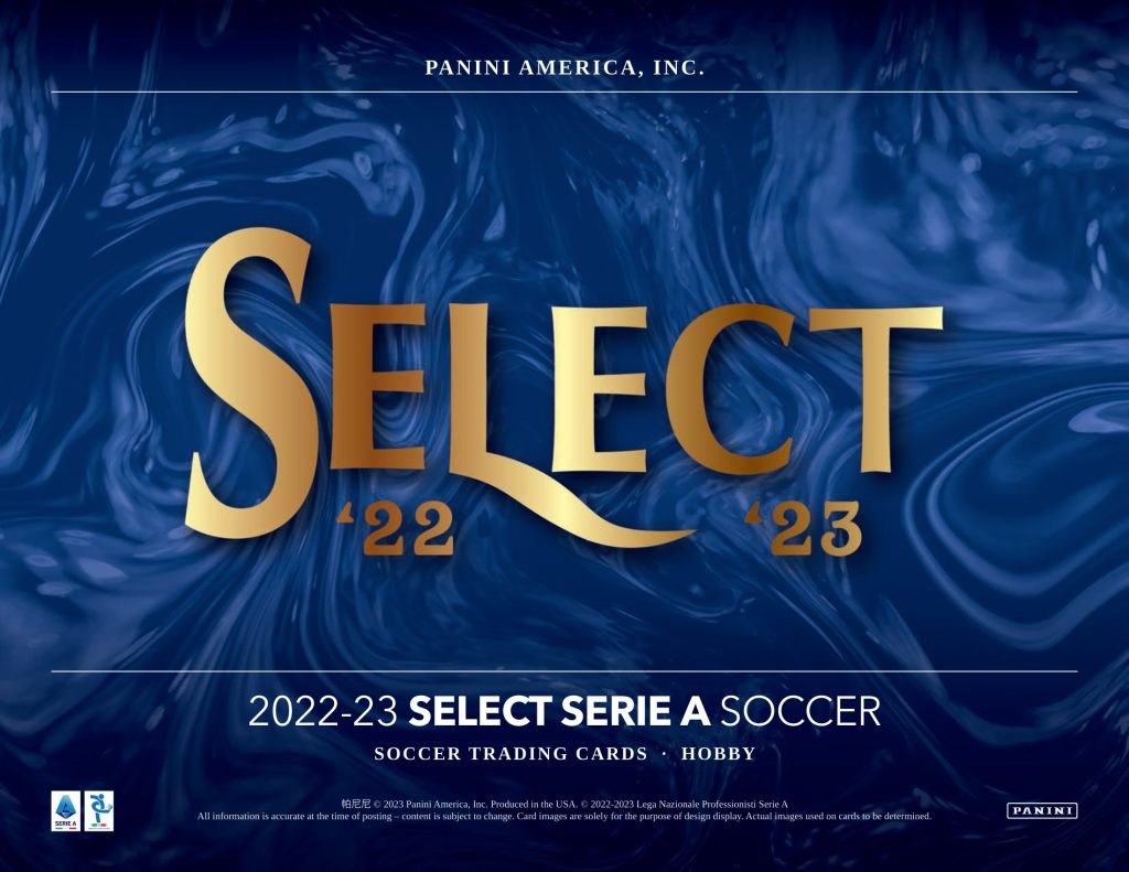 2022-23 PANINI SELECT SERIE A SOCCER HOBBY