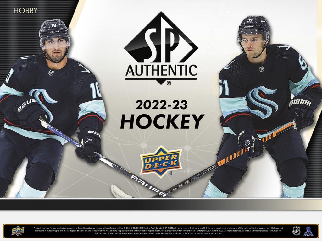 NHL 2022-23 UPPER DECK SP AUTHENTIC HOCKEY HOBBY