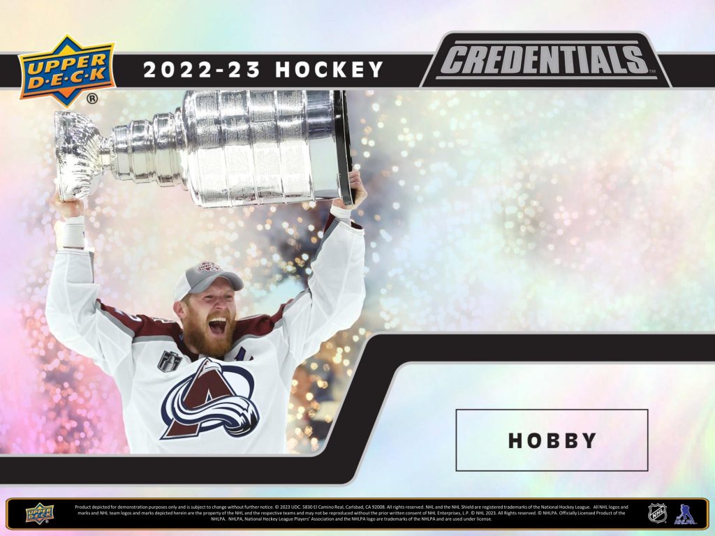 NHL 2022-23 UPPER DECK CREDENTIALS HOCKEY HOBBY