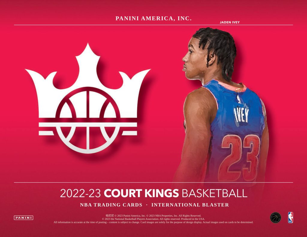 21779NBA 2022-23 PANINI COURT KINGS INTERNATIONAL BLASTER