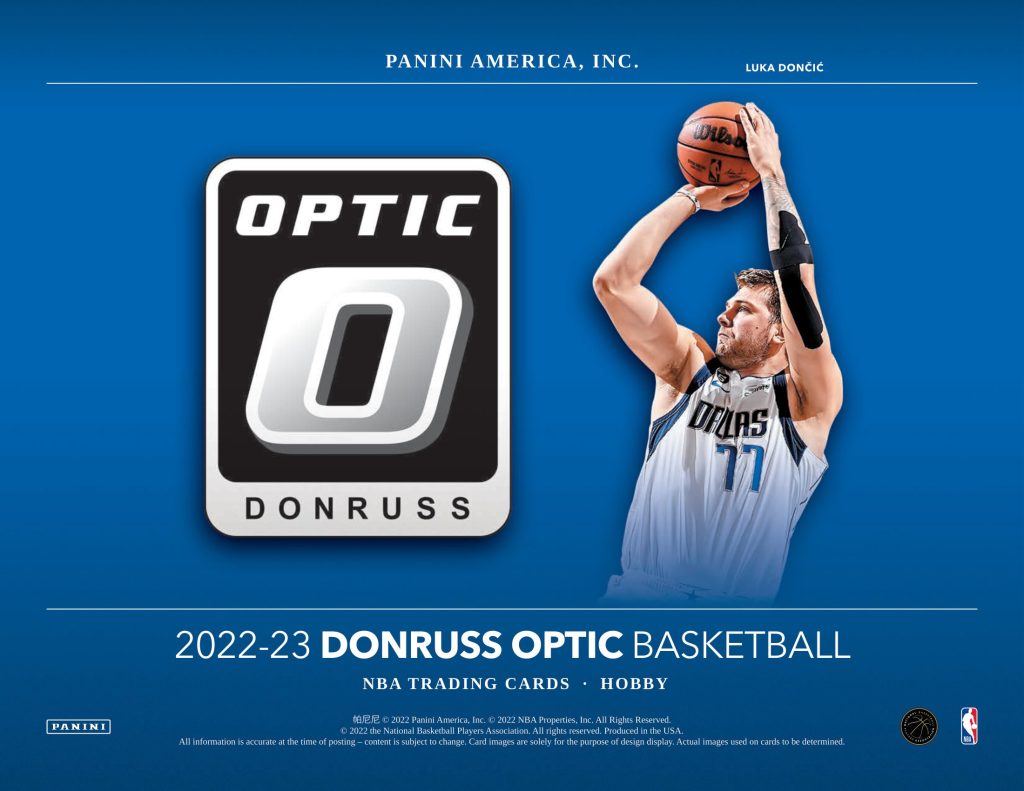 NBA 2022-23 PANINI DONRUSS OPTIC BASKETBALL HOBBY