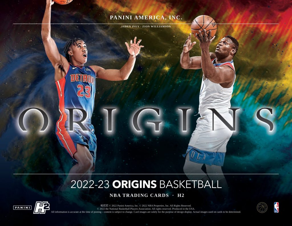 NBA PANINI 2022-23 ORIGINS BASKETBALL H2