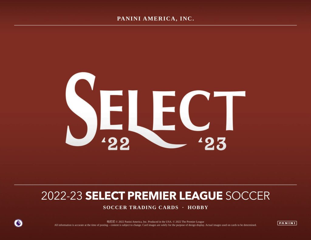 2022-23 PANINI SELECT ENGLISH PREMIER LEAGUE SOCCER HOBBY