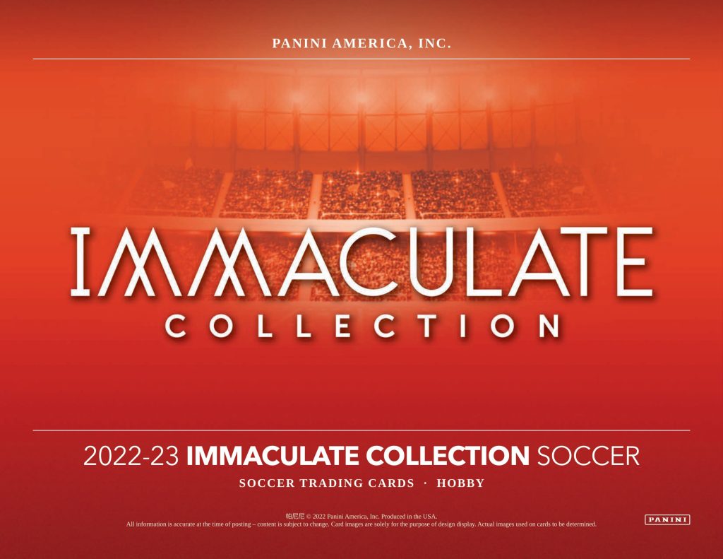 2022-23 PANINI IMMACULATE COLLECTION SOCCER HOBBY