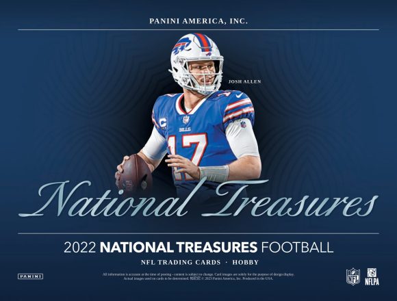 NFL 2022 PANINI NATIONAL TREASURES FOOTBALL HOBBY