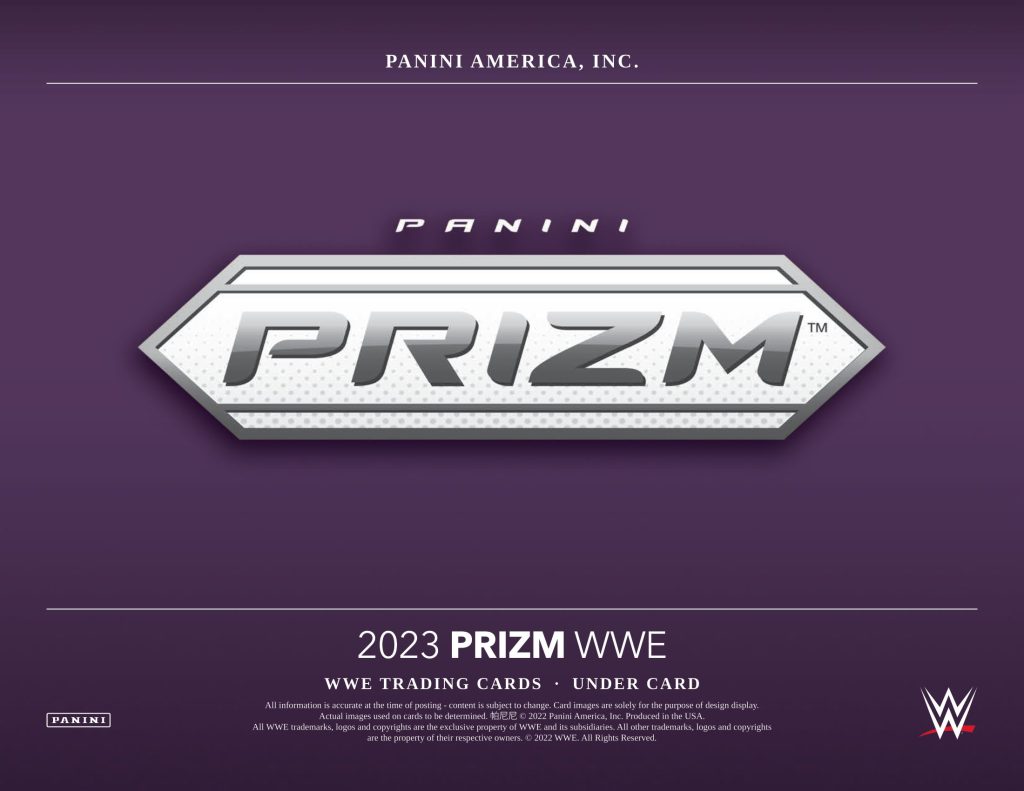 2023 PANINI PRIZM WWE UNDER CARD HOBBY
