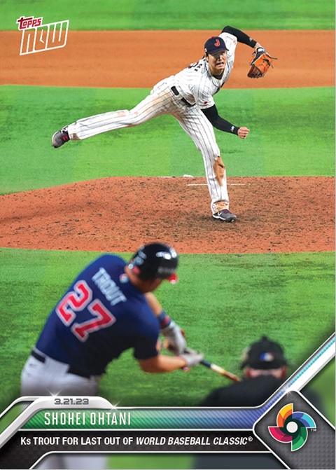 WBC「Topps Now」発行枚数ベスト10！ 大谷VSトラウトが42,273枚 ...