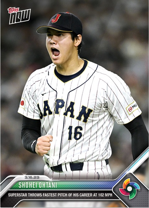 WBC「Topps Now」発行枚数ベスト10！ 大谷VSトラウトが42,273枚 ...