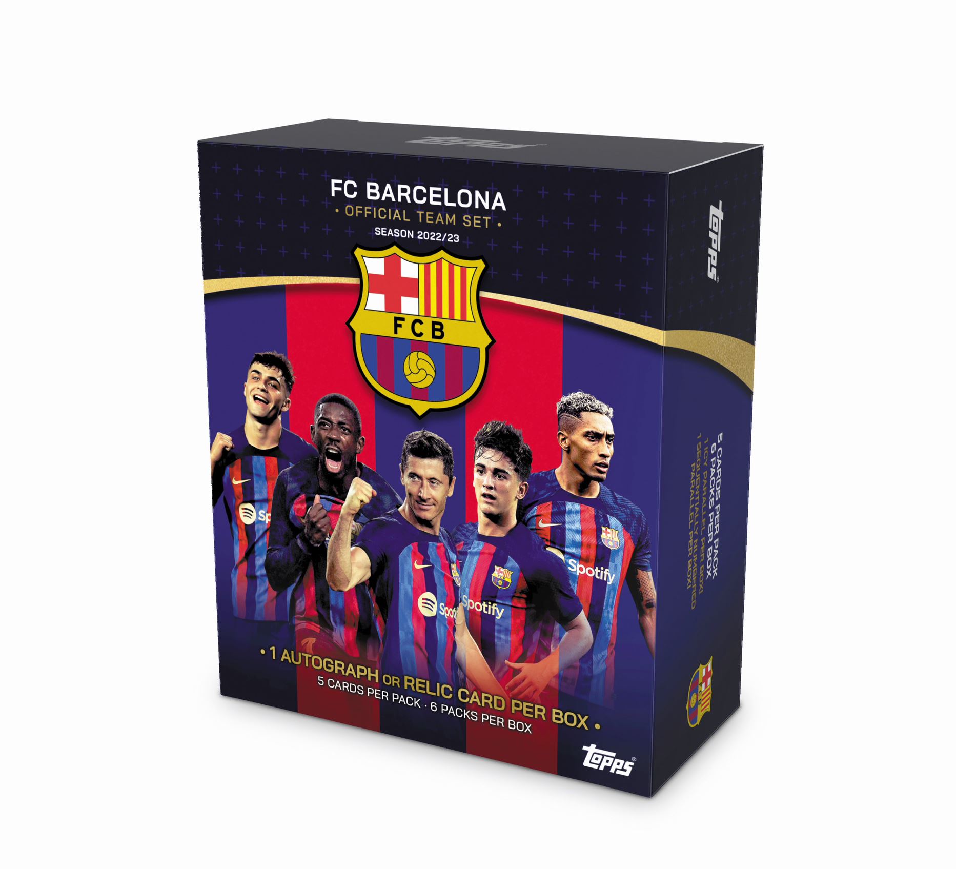 2022-23 TOPPS BARCELONA CHROME Box バルセロナ