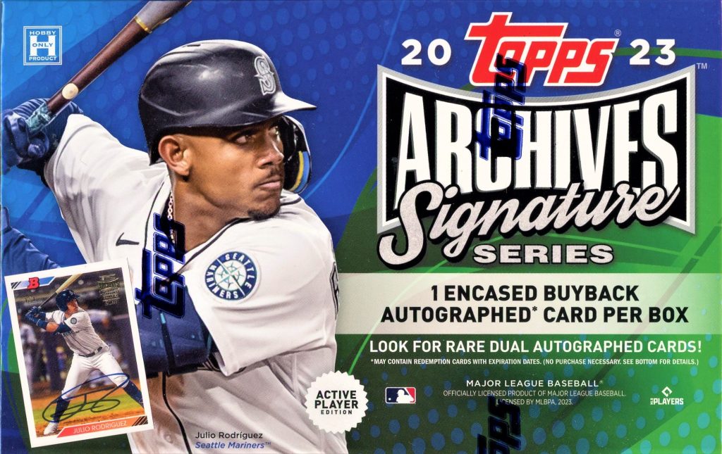 MLB TOPPS 2023 ARCHIVES SIGNATURE SERIES ACTIVE