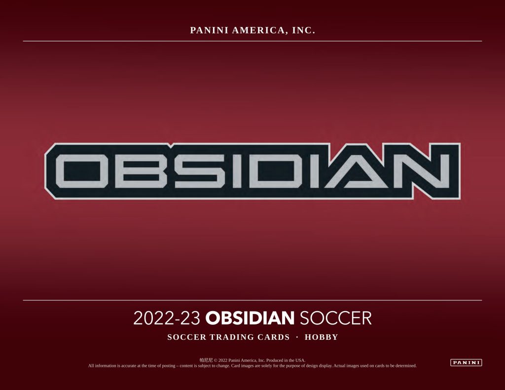 2022-23 PANINI OBSIDIAN SOCCER HOBBY