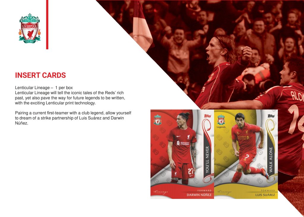 2022-23 TOPPS LIVERPOOL LINEAGE HOBBY