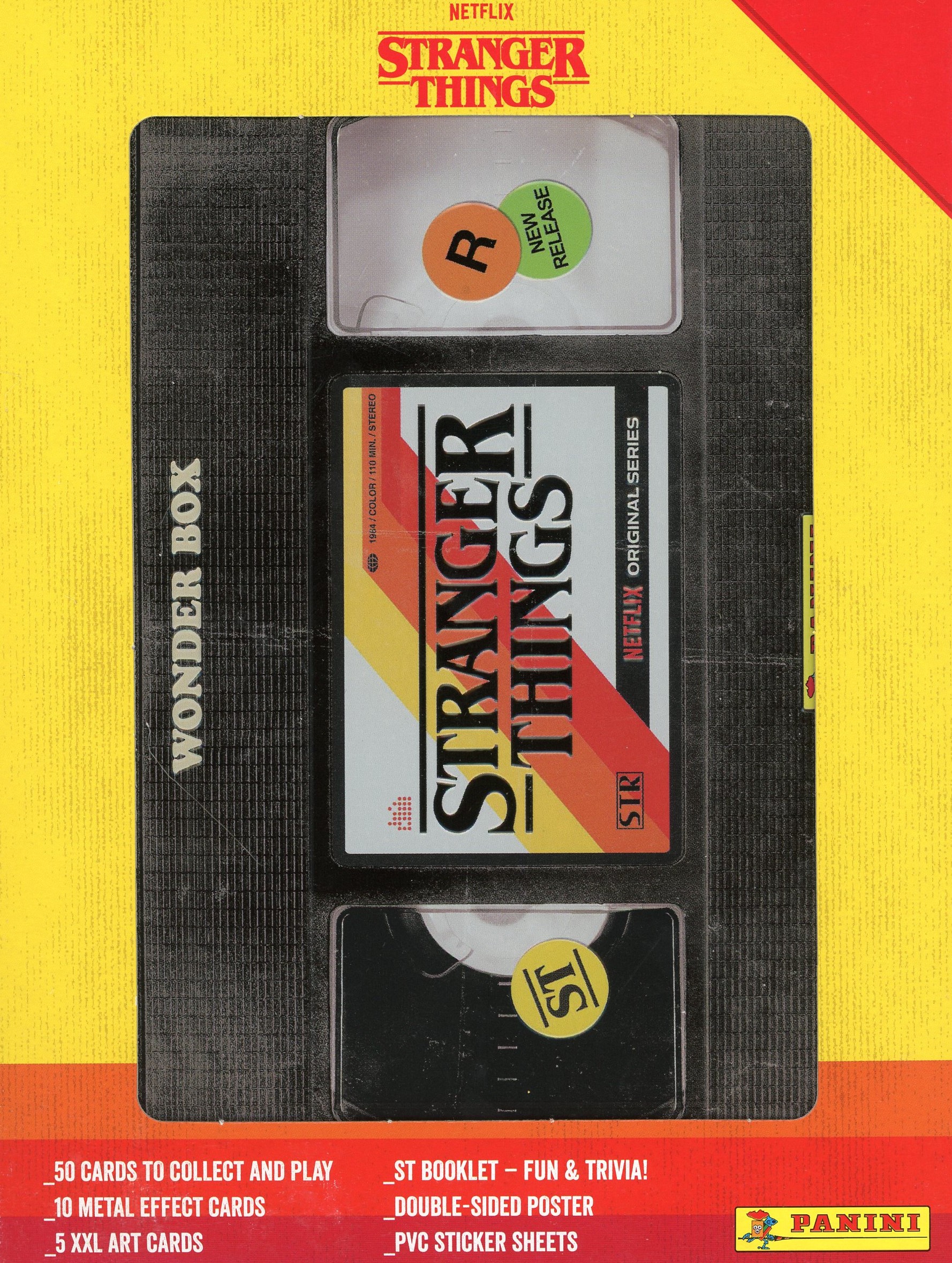 PANINI 2022 Stranger Things Wonder Box | Trading Card Journal