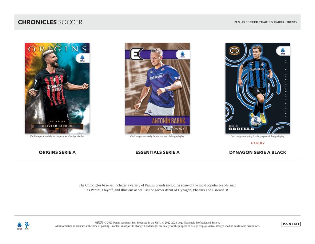 ⚽ 2022-23 PANINI CHRONICLES SOCCER HOBBY【製品情報】 | Trading ...