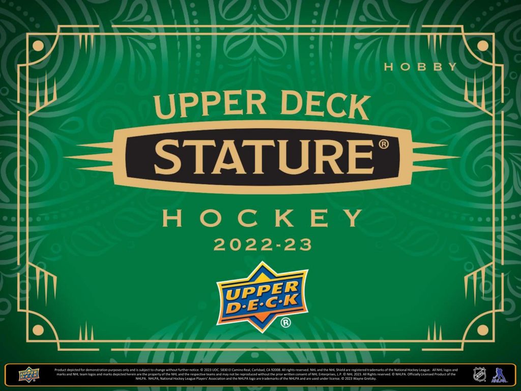 NHL 2022-23 UPPER DECK STATURE HOCKEY HOBBY