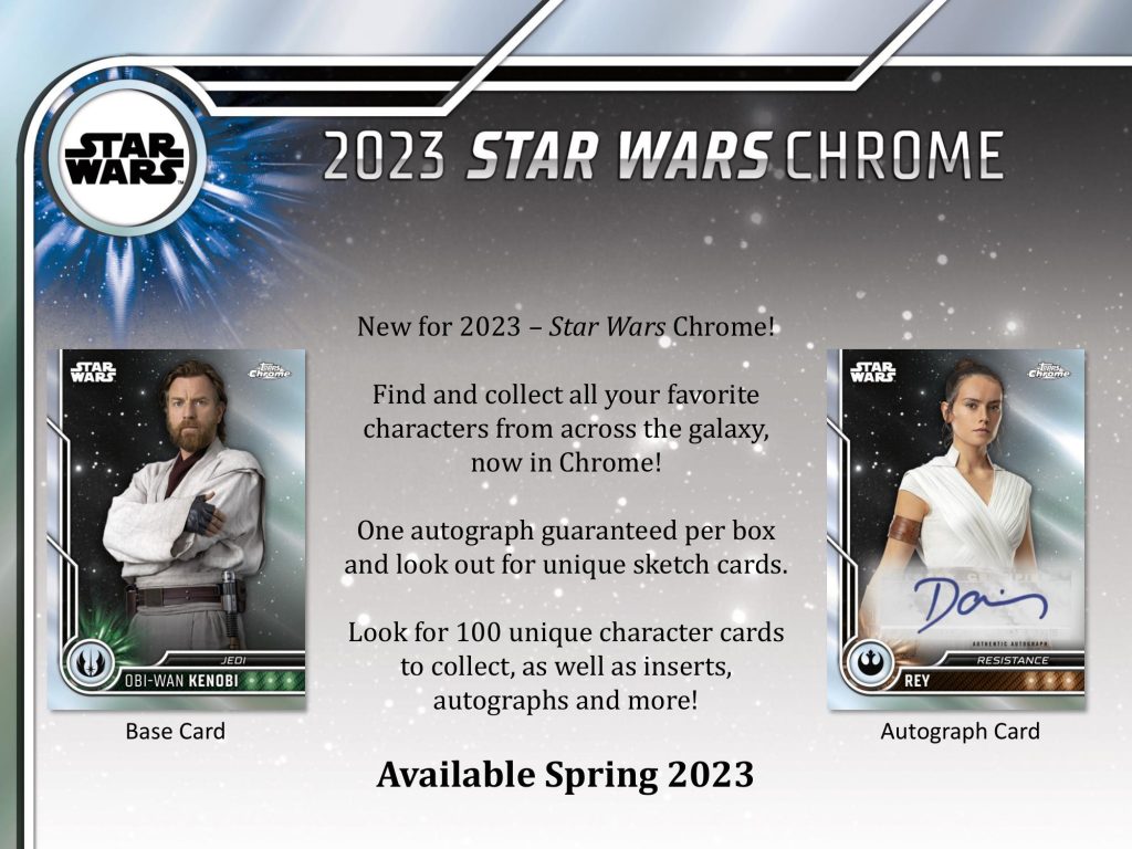 2023 TOPPS STAR WARS CHROME HOBBY