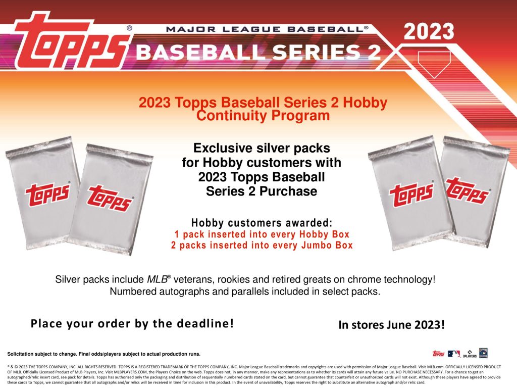 ⚾ MLB 2023 TOPPS SERIES 2 BASEBALL JUMBO【製品情報】 | Trading ...