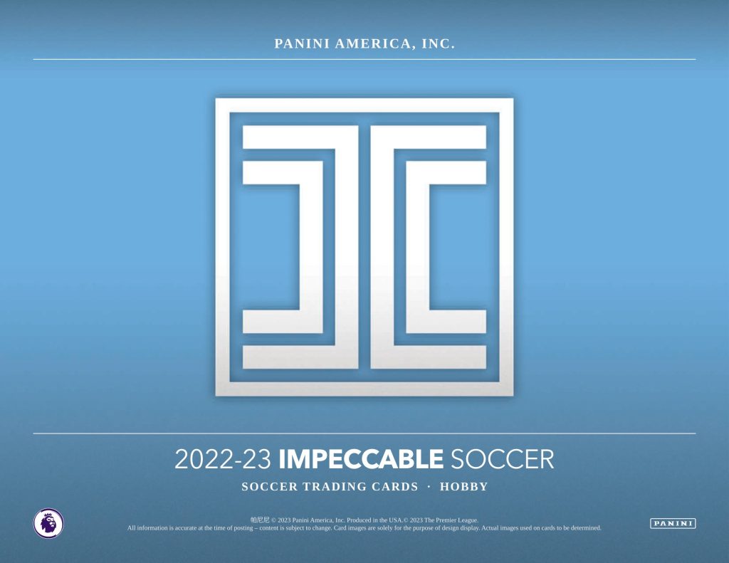 2022-23 PANINI IMPECCABLE EPL SOCCER HOBBY