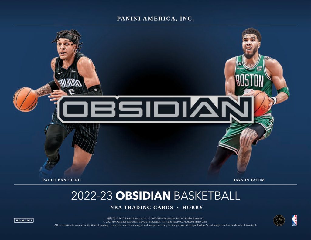 NBA 2022-23 PANINI OBSIDIAN BASKETBALL HOBBY