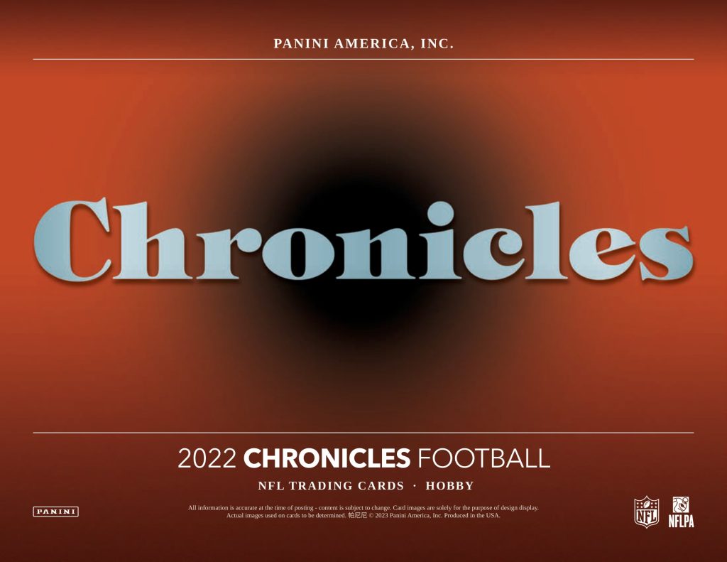 NFL 2022 PANINI CHRONICLES FOOTBALL HOBBY