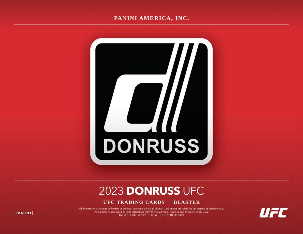 2023 PANINI DONRUSS UFC BLASTER