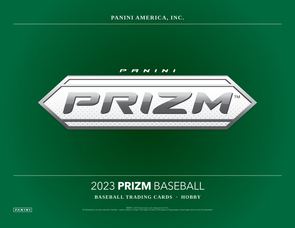 2023 PANINI PRIZM BASEBALL HOBBY