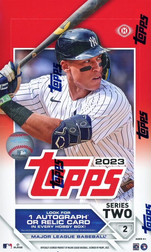 2個 MLB 2023 Topps シリーズ2 ブラスターボックス ベースボール tic