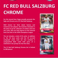 2022-23 TOPPS CHROME TEAM SET - FC RED BULL SALZBURG