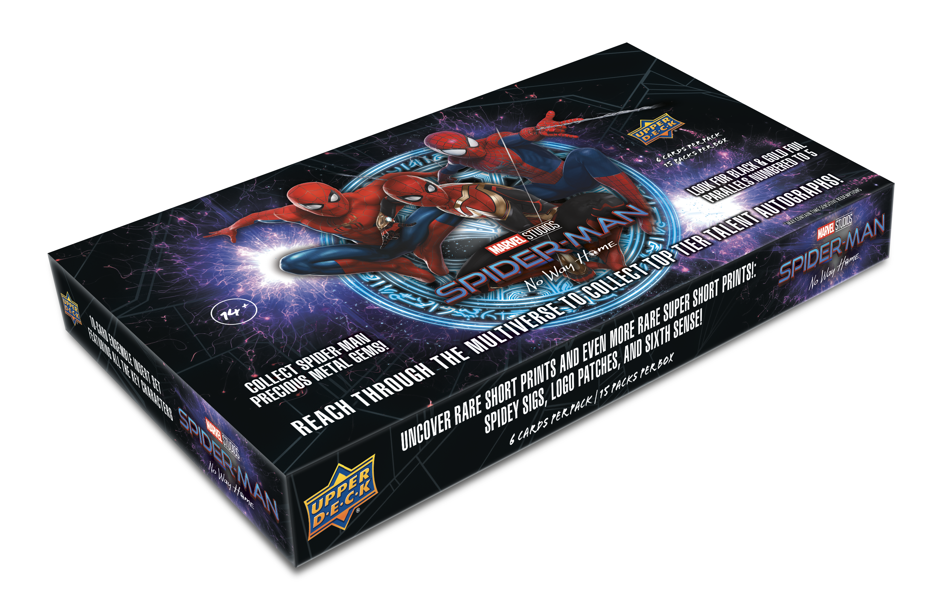 upper deck SPIDER-MAN NO WAY HOMEトレーディングカード