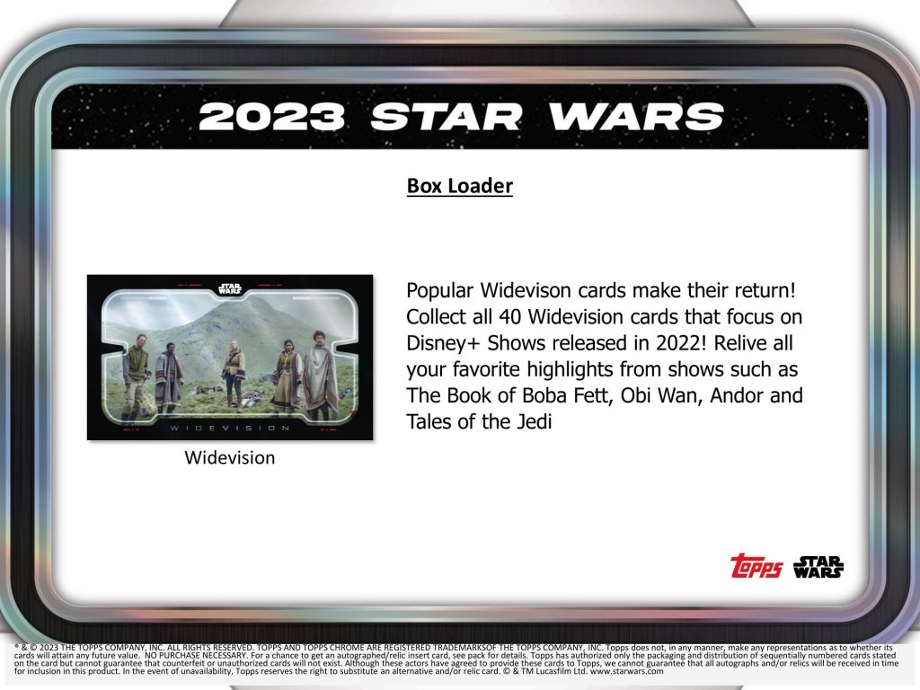 2023 TOPPS STAR WARS HOBBY【製品情報】 | Trading Card Journal