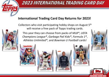 2023 TOPPS INTERNATIONAL TRADING CARD DAY