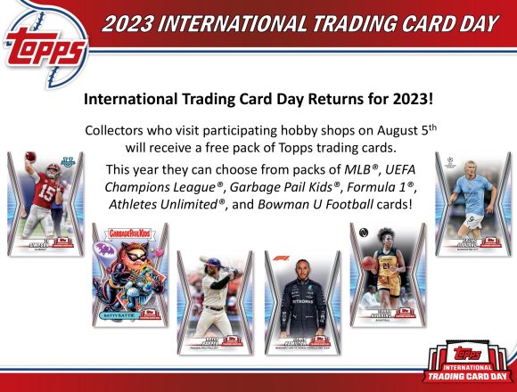 2023 TOPPS INTERNATIONAL TRADING CARD DAY