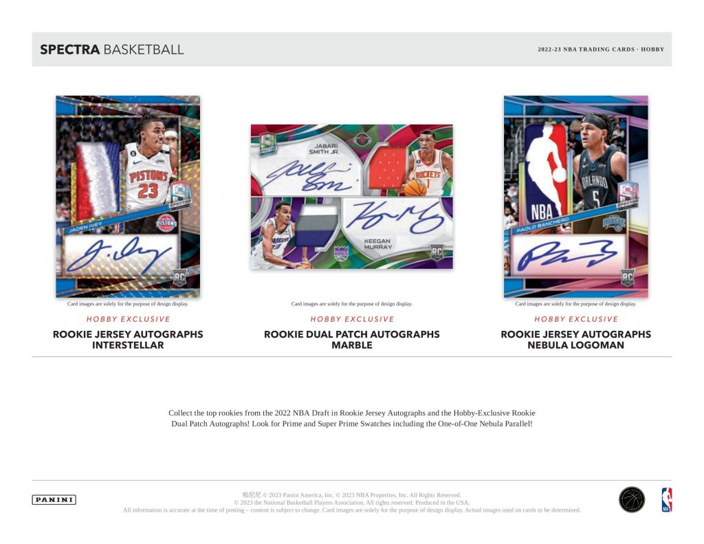 NBA 2022-23 PANINI SPECTRA HOBBY