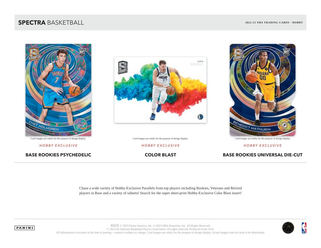 NBA 2022-23 PANINI SPECTRA HOBBY